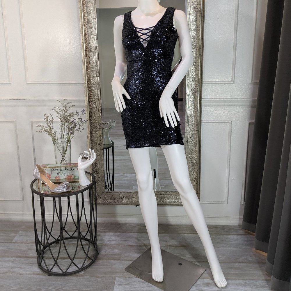 Navy Blue Short Cocktail Homecoming Formal Dress